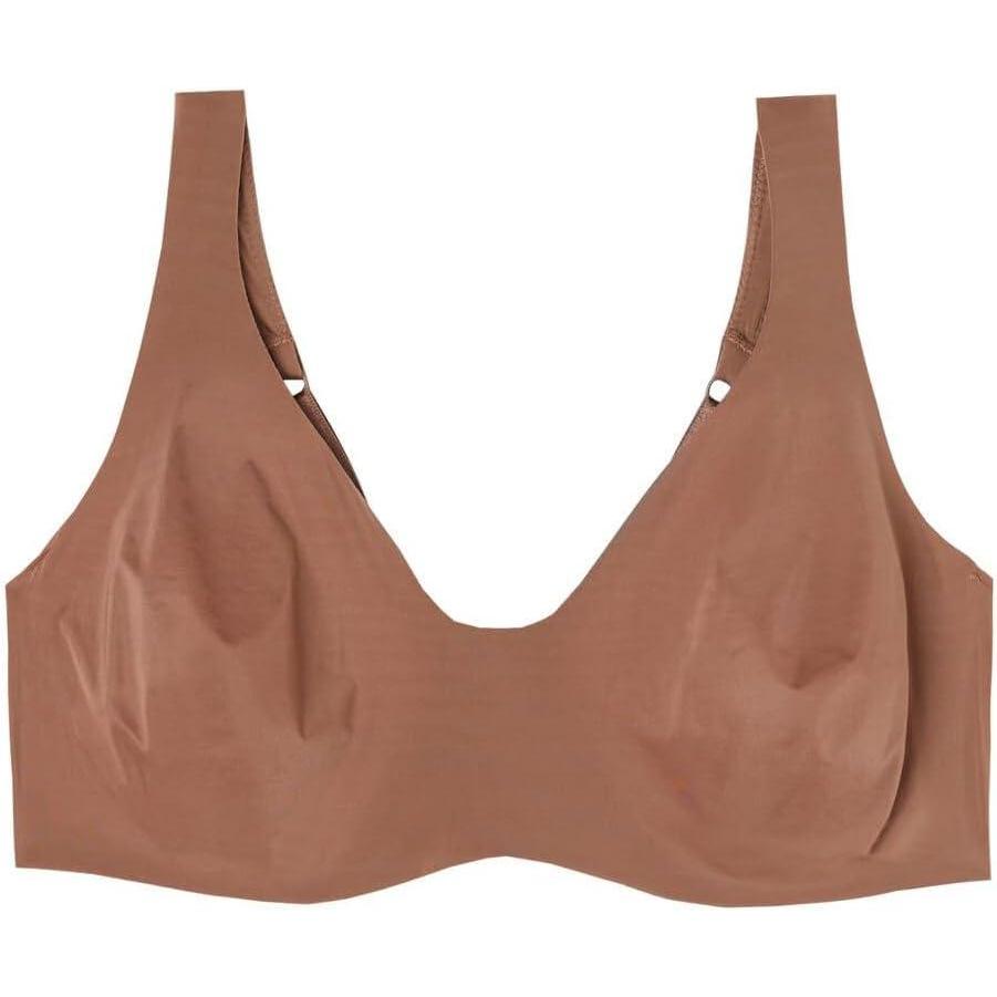 imageWomans Greta Comfort Lounge Balconette Bra in Ultralight MicrofiberNatural  Caramel Dark Beige
