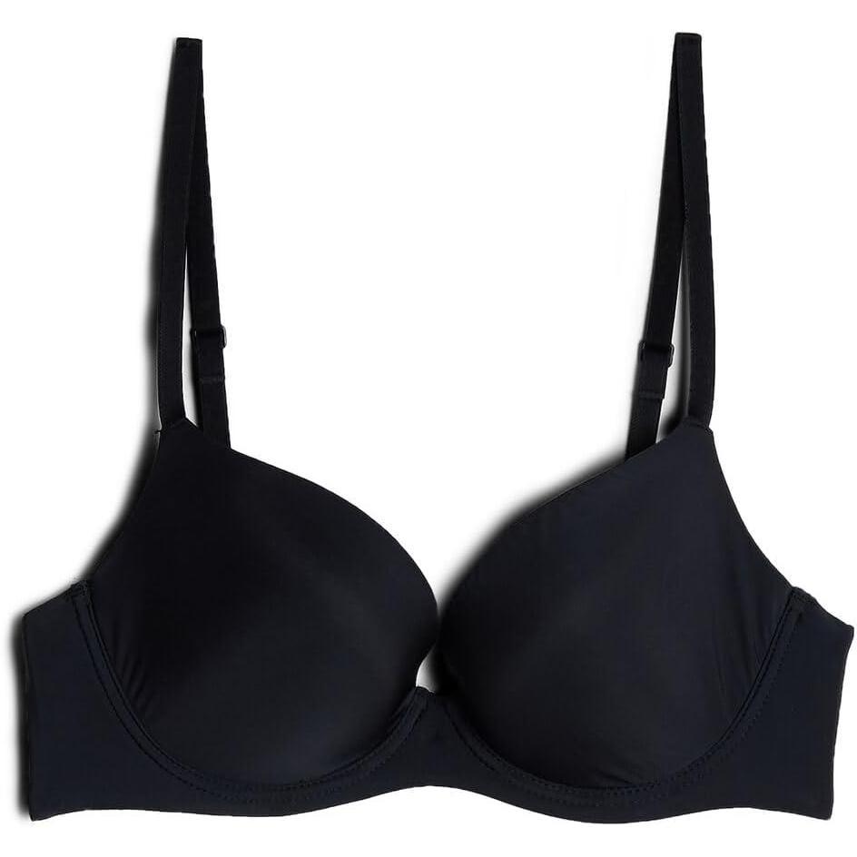 imageWomans Irina Microfiber Balconette BraBlack  Black