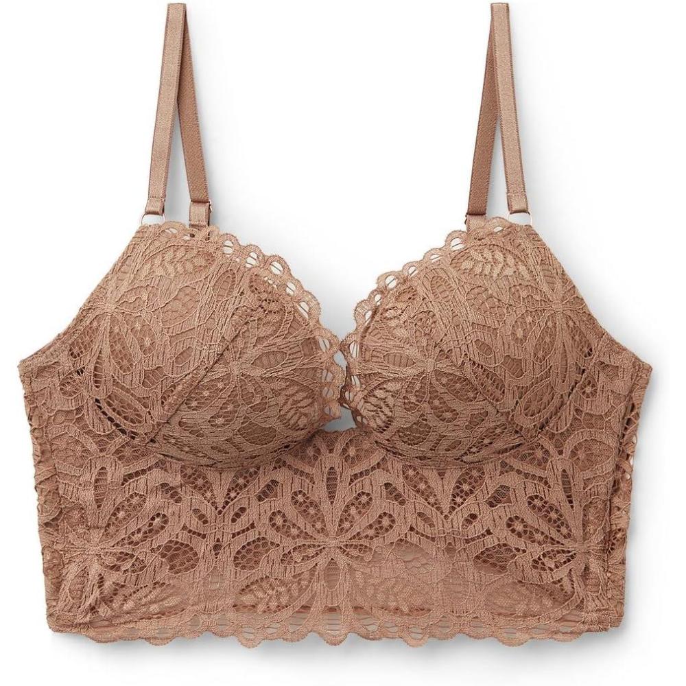 imageWomans Italian Riviera Monica BustierNatural  Marrone Cappuccino