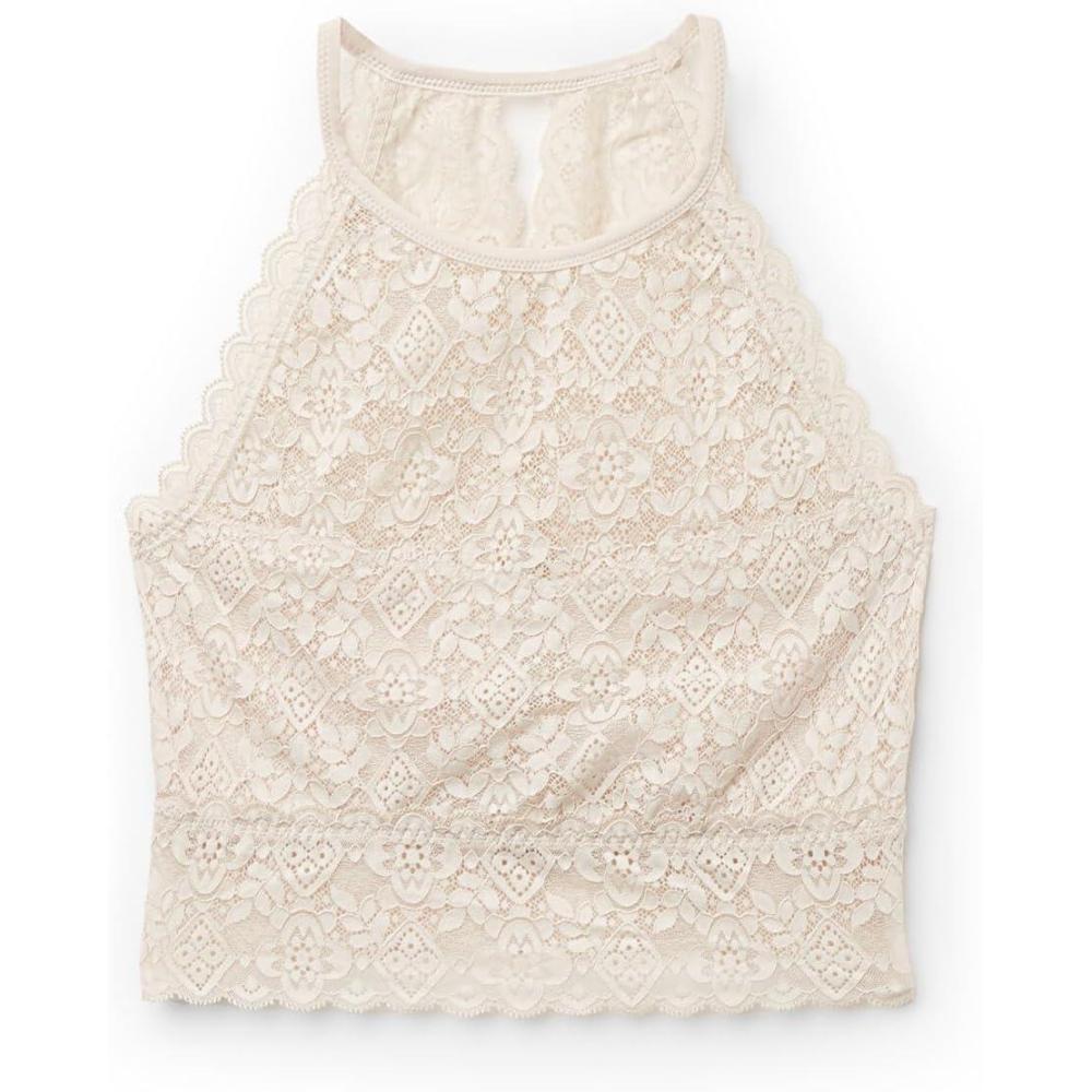 imageWomans Lace Bra TopNatural  Avorio Crema