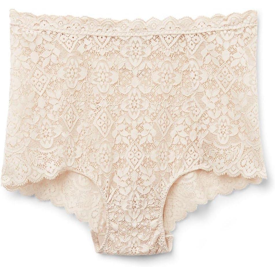 imageWomans Lace High Waist HipsterNatural  Avorio Crema
