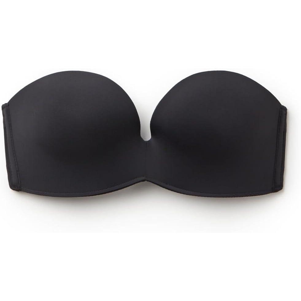 imageWomans Laura Bandeau Bra in Ultralight MicrofiberBlack  Black