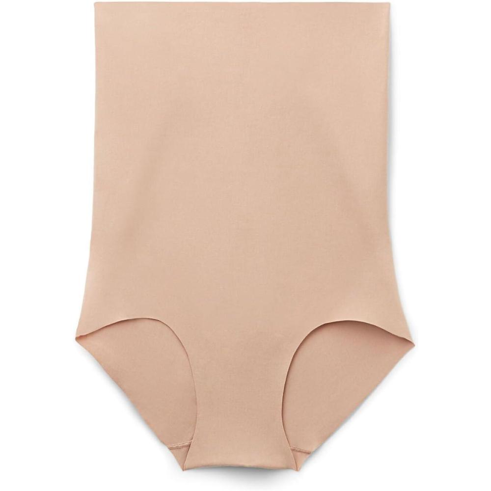 imageWomans Light Shaping Cotton High Waist HipstersNatural  Honey Soft Beige