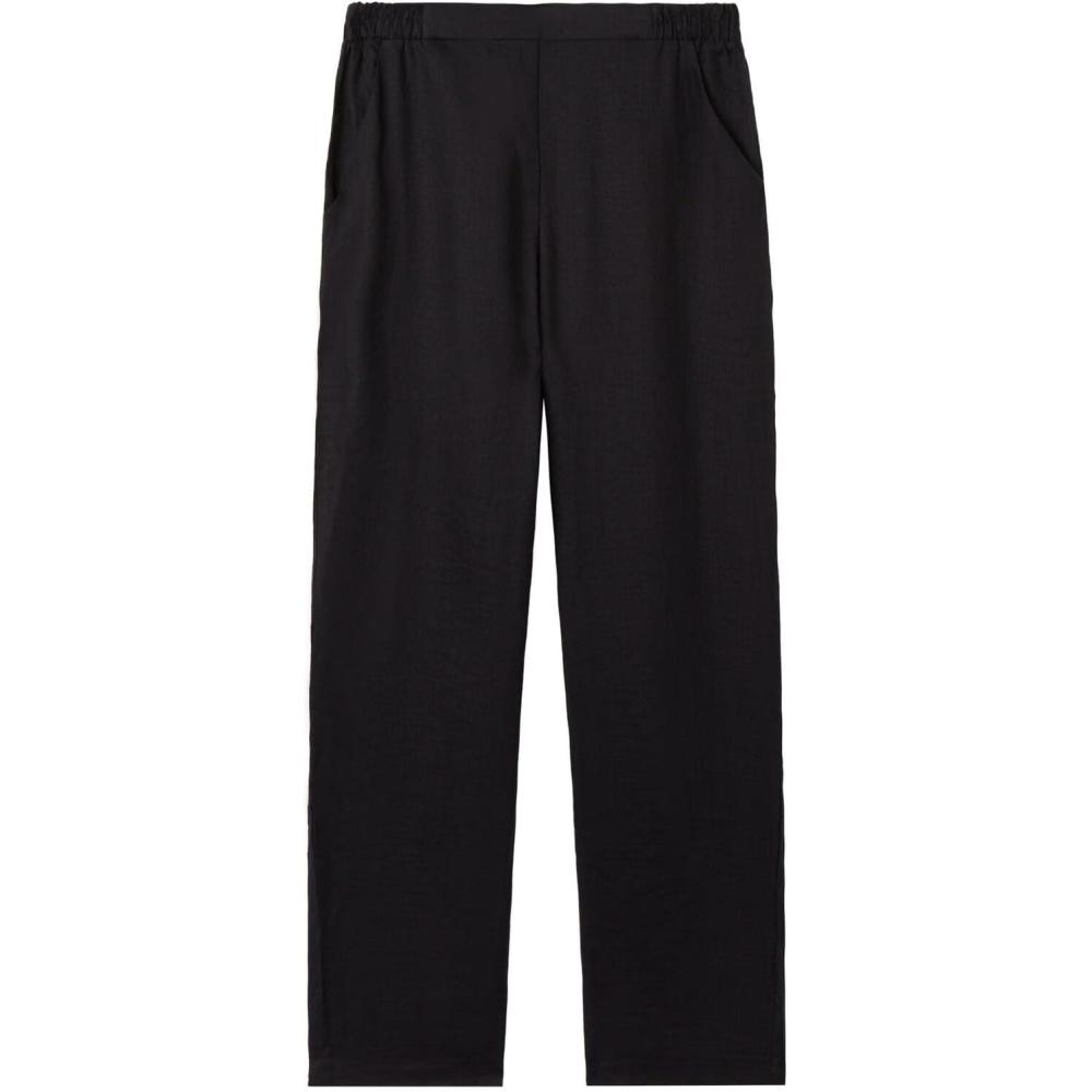 imageWomans Linen Cloth PantsBlack  Black