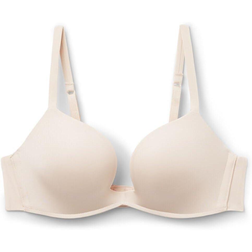 imageWomans Monica Pushup Bra in Ultralight MicrofiberNatural  Avorio Crema