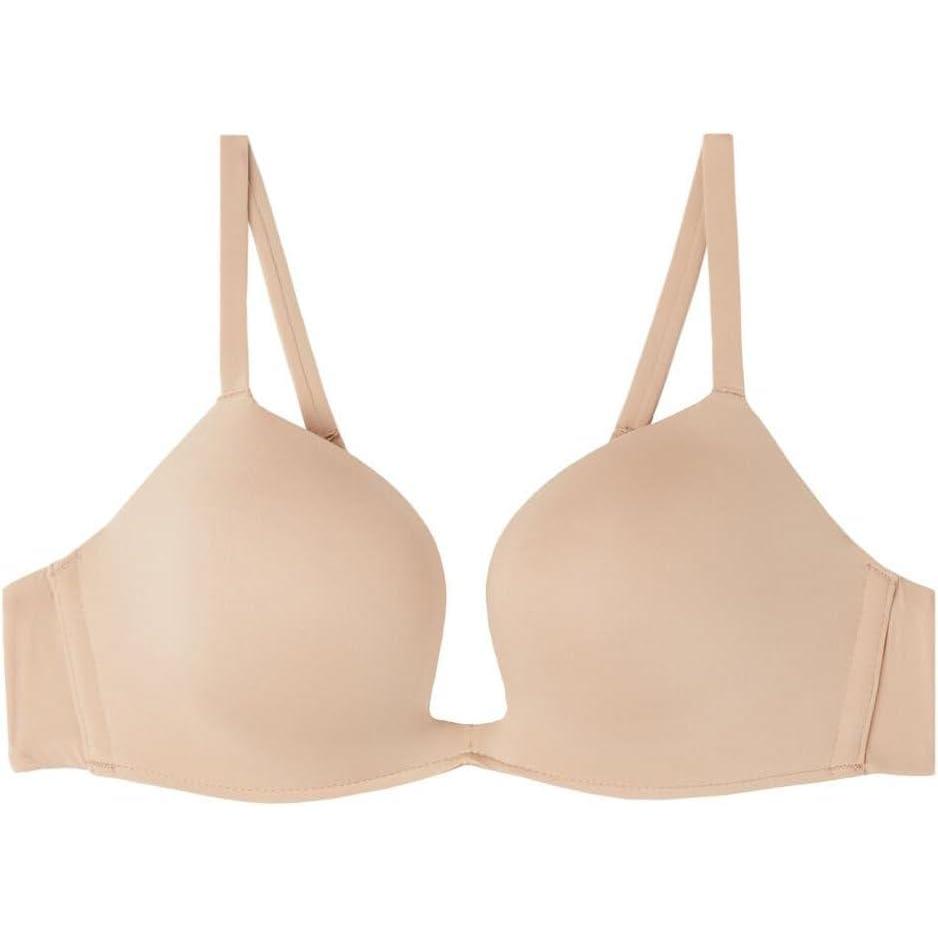 imageWomans Monica Pushup Bra in Ultralight MicrofiberNatural  Honey Soft Beige