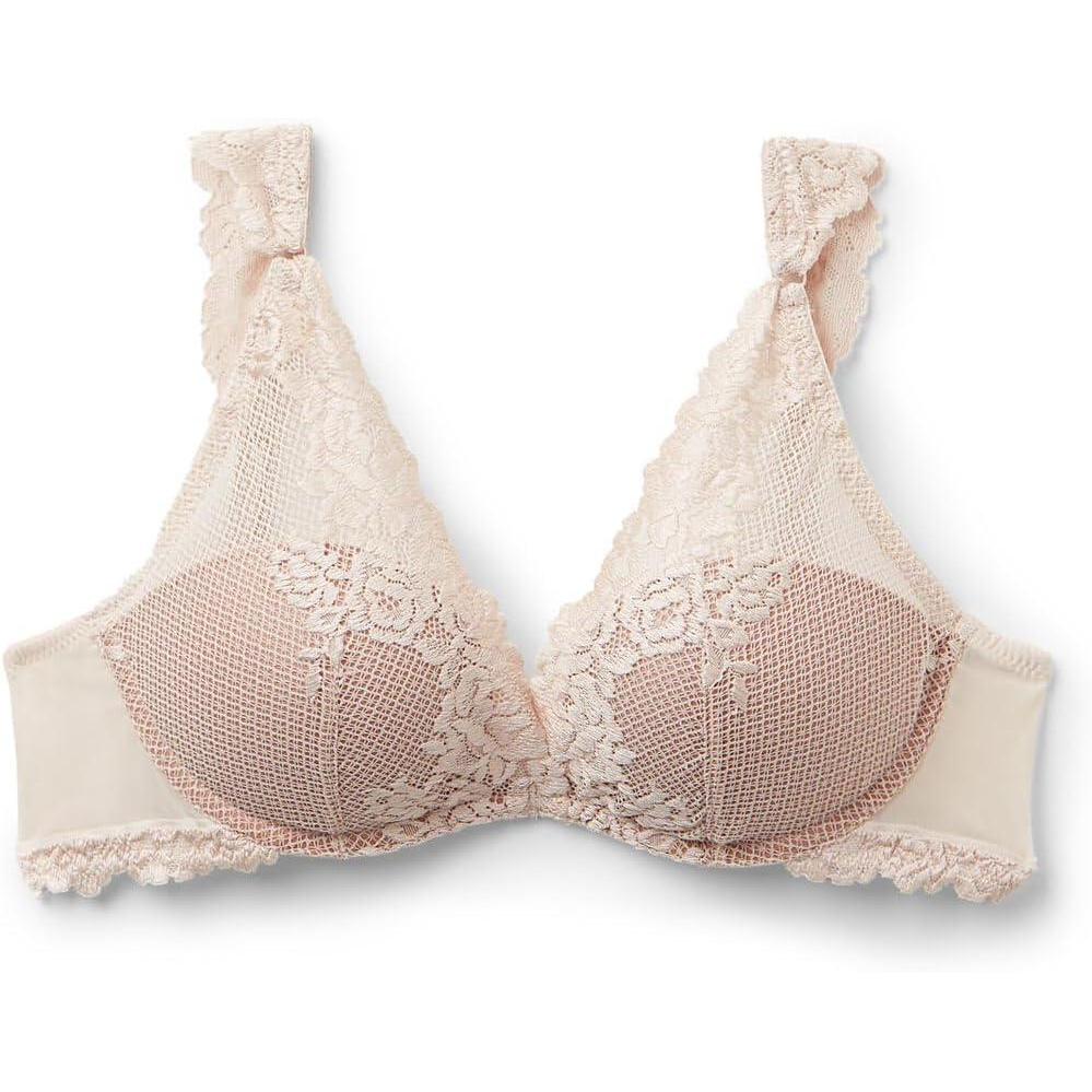 imageWomans Pretty Flowers Giorgia Balconette BraNatural  Avorio Crema