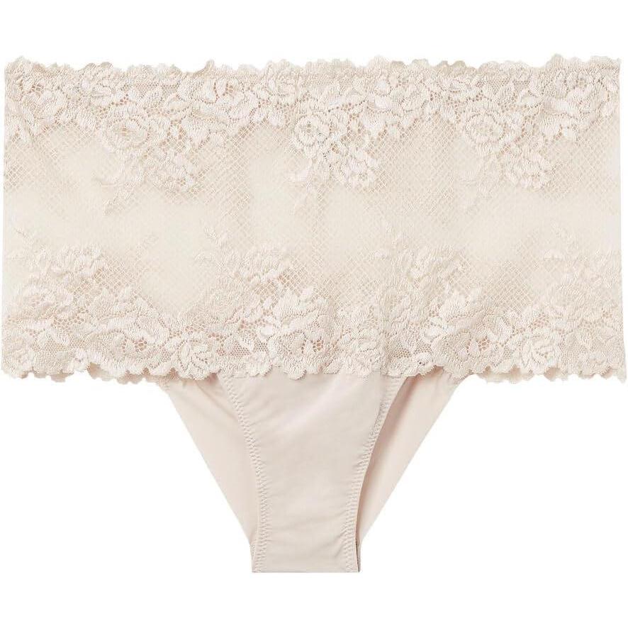 imageWomans Pretty Flowers Hipster BrazilianNatural  Avorio Crema