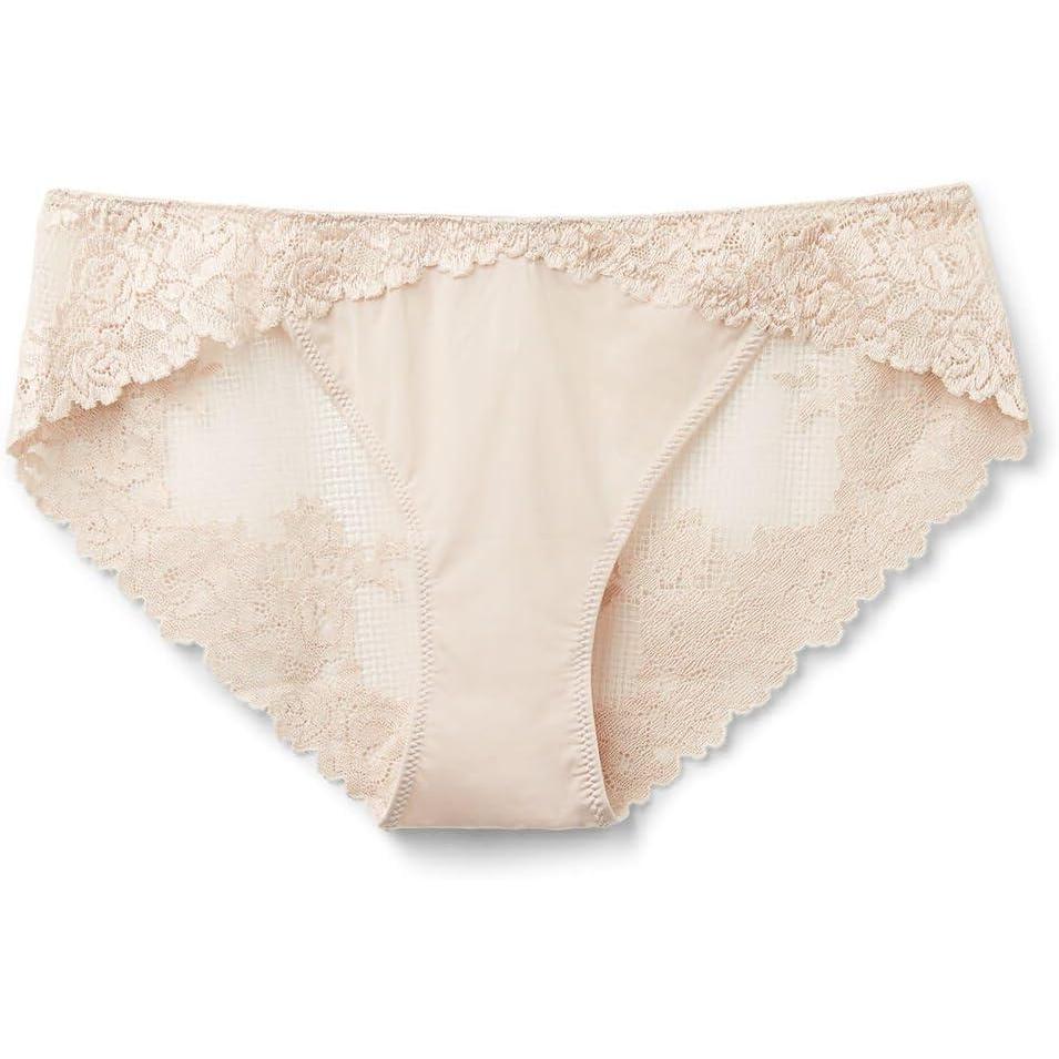 imageWomans Pretty Flowers PantiesNatural  Avorio Crema