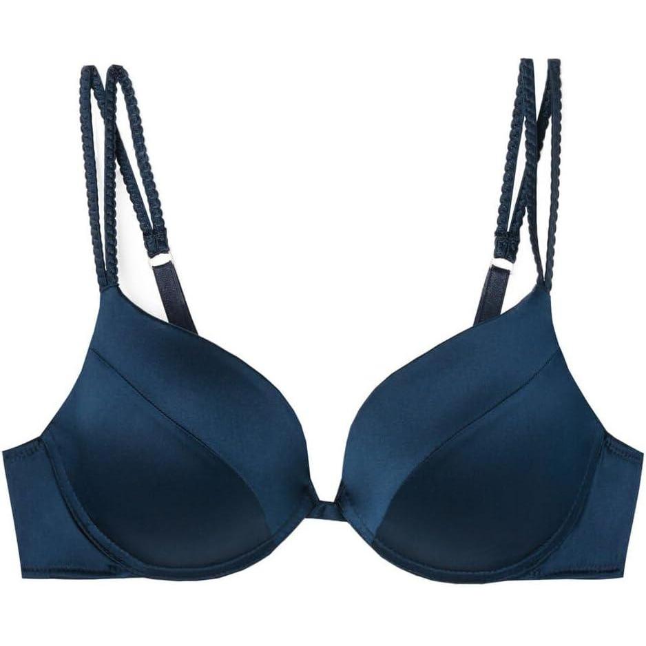 imageWomans Simona Super Pushup Bra in SilkBlue  Intense Blue