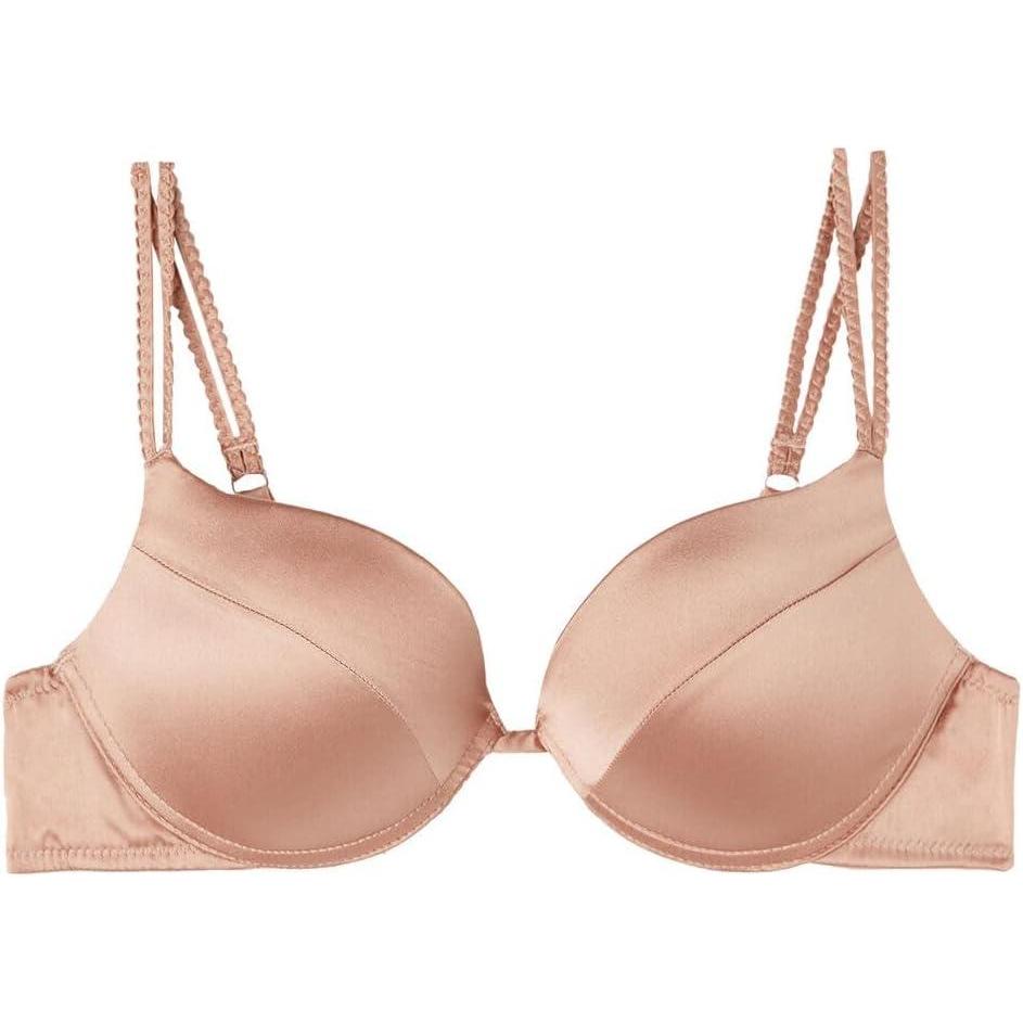 imageWomans Simona Super Pushup Bra in SilkNatural  Satin Pink