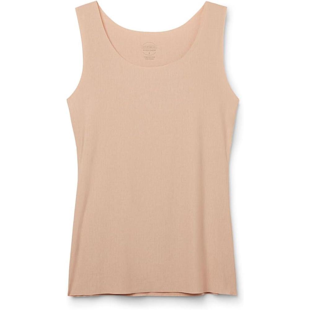 imageWomans Superior Comfort Tank TopNatural  Honey Soft Beige