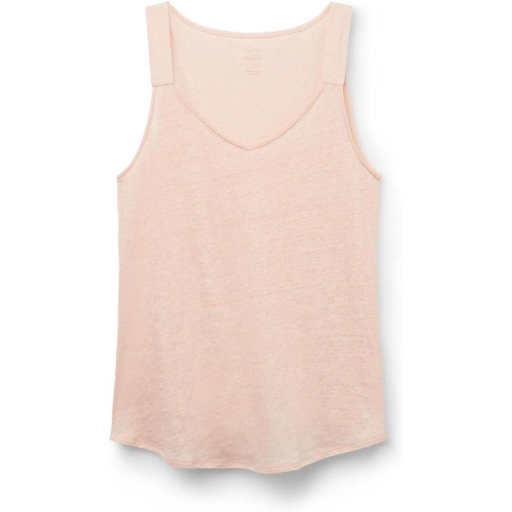 imageWomans The Pure Linen Tank Top in LinenPink  Blushing Pink