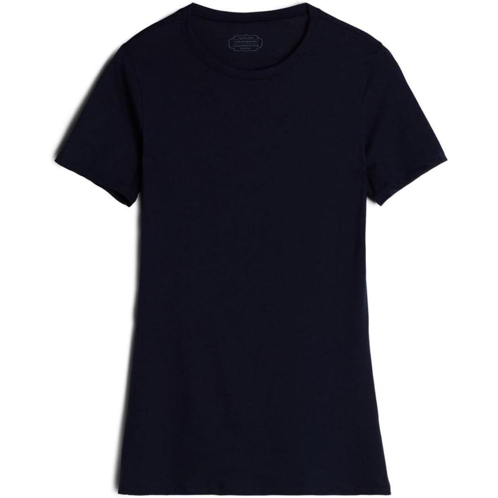 imageWomans Ultrafresh Cotton Short Sleeve TopBlue  Intense Blue