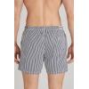 Man’s Blue Stripe Print Swim Trunks(Blue – Stampa Riga Bianco Blu Intenso)