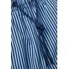 Man’s Blue Stripe Print Swim Trunks(Blue – Stampa Riga Blu Intenso Azzurro)