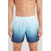 Man’s Blurry Blue Print Swim Trunks(Blue – Stampa Sfumato Blu)