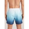 Man’s Blurry Blue Print Swim Trunks(Blue – Stampa Sfumato Blu)