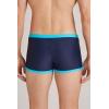Man’s Contrast Trim Close Fit Swim Trunks(Blue – Intense Blue)