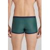 Man’s Contrast Trim Close Fit Swim Trunks(Green – Verde Scuro)