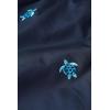 Man’s Embroidered Turtle Swim Trunks(Blue – Tartarughe Blu Intenso)