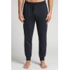 Man’s Full Length Cotton Sweatpants(Black – Black)