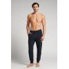 Man’s Full Length Cotton Sweatpants(Black – Black)