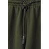 Man’s Full Length Cotton Sweatpants(Green – Military Green)