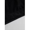 Man’s Microfiber Logo Boxer Shorts(Black – Black)