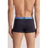 Man’s Microfiber Logo Boxer Shorts(Blue – Blu Notte/Tornado Blu)