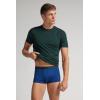 Man’s Microfiber Logo Boxer Shorts(Blue – Dark Denim/Verde Scuro)