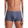 Man’s Microfiber Logo Boxer Shorts(Blue – Denim Blue Blend)