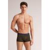 Man’s Microfiber Logo Boxer Shorts(Blue – Verde Militare/Blu Intenso)