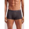 Man’s Microfiber Logo Boxer Shorts(Grey – Dark Grey)