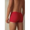 Man’s Microfiber Logo Boxer Shorts(Red – Red)