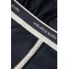Man’s Natural Fresh Cotton Boxers with Logo(Blue – Midnight Blue/Light Grey Mélange)