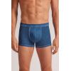 Man’s Natural Fresh Cotton Boxers(Blue – Dark Denim Washed)