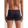 Man’s Natural Fresh Cotton Boxers(Grey – Blu Notte/Burgundy)