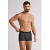Man’s Natural Fresh Cotton Boxers(Grey – Dark Grey/Nero)