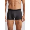 Man’s Natural Fresh Cotton Boxers(Grey – Dark Grey/Nero)