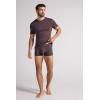 Man’s Natural Fresh Cotton Boxers(Violet – Viola Vino)