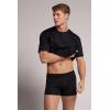 Man’s Premium Cotton Boxers(Black – Black)