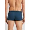 Man’s Ribbed Superior Cotton Boxers(Blue – Blu Gas/Blu Notte)