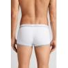 Man’s Ribbed Superior Cotton Boxers(White – White)