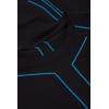 Man’s Short Sleeve Technical Sport Top(Black – Black)