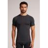 Man’s Short Sleeve Technical Sport Top(Grey – Dark Grey)