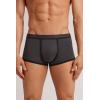 Man’s Superior Cotton Boxers with Logo(Black – Dark Grey/Nero)