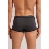 Man’s Superior Cotton Boxers with Logo(Black – Dark Grey/Nero)