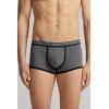 Man’s Superior Cotton Boxers with Logo(Black – Graphite Grey Blend/Black)