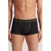 Man’s Superior Cotton Boxers with Logo(Black – Nero/Verde Militare)